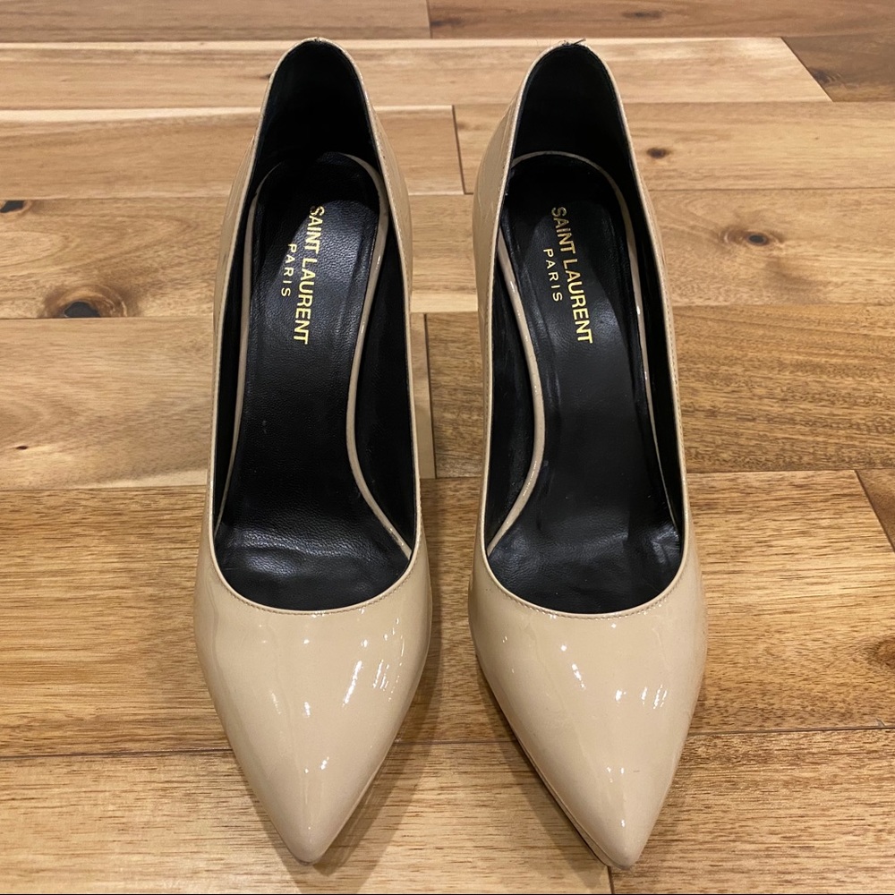 Saint Laurent Janis Patent Pump